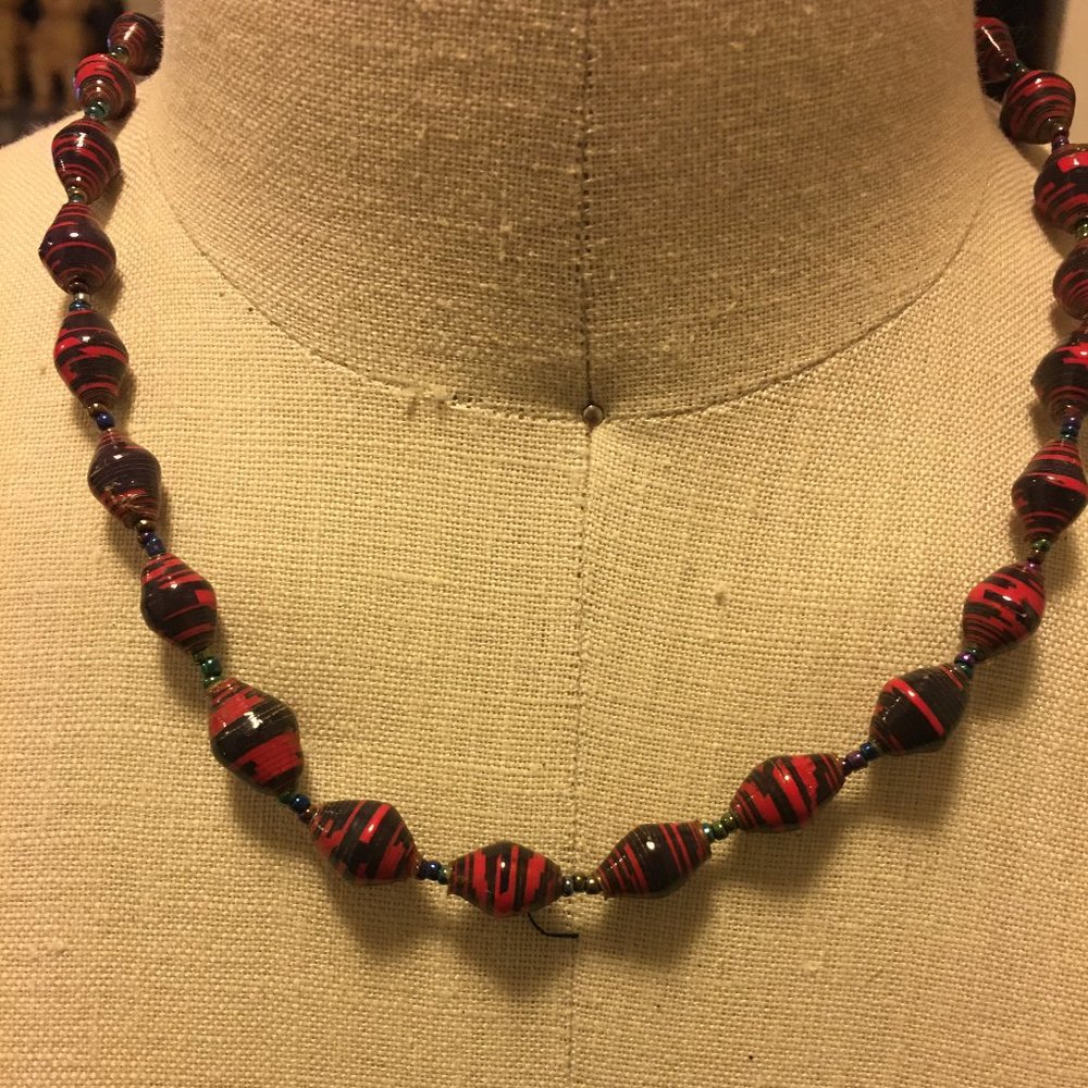Red necklace